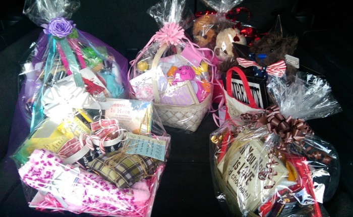 Fundraising gift baskets